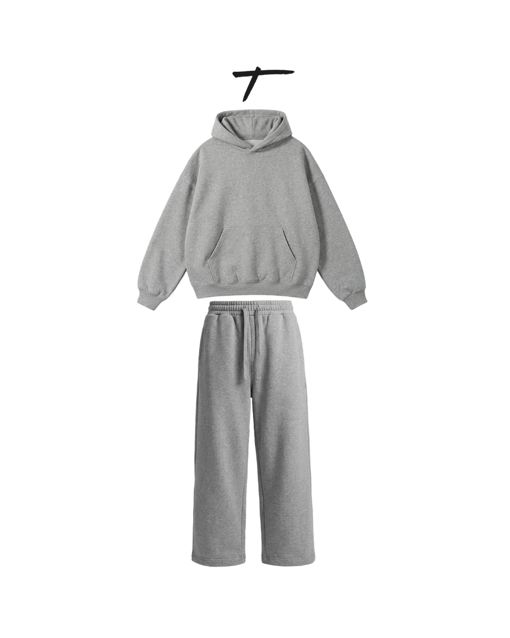 TROLA OVERSIZE SET - GREY